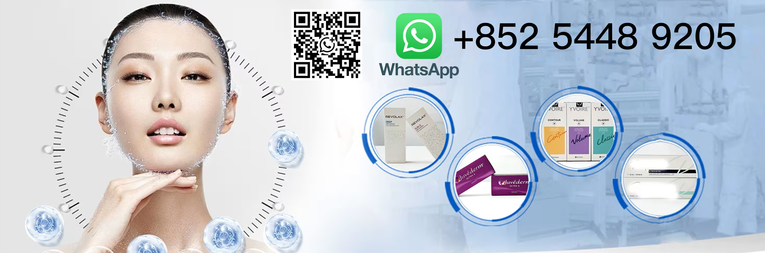 Kalite hyaluronik asit dermal dolgu maddesi Fabrika